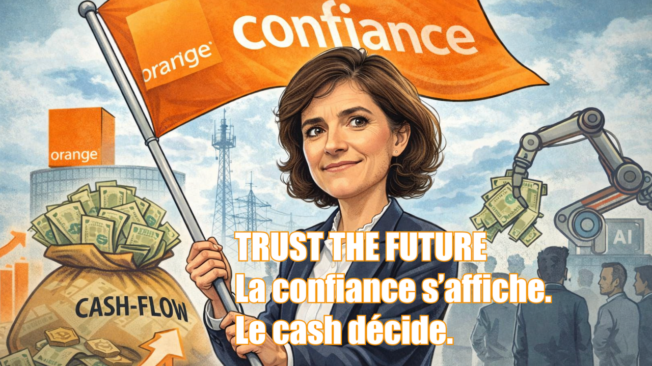 Orange : la confiance en étendard, le cash-flow en boussole